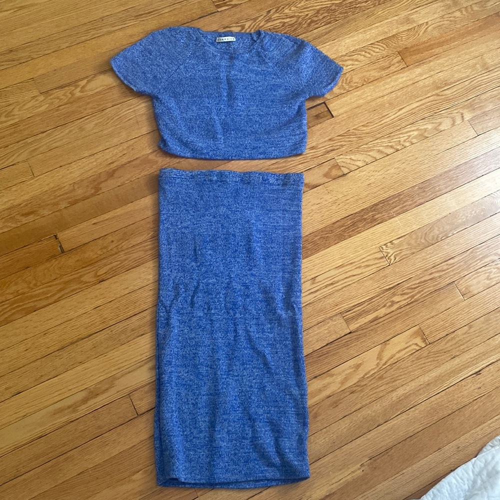 Cornflower Skirt Set